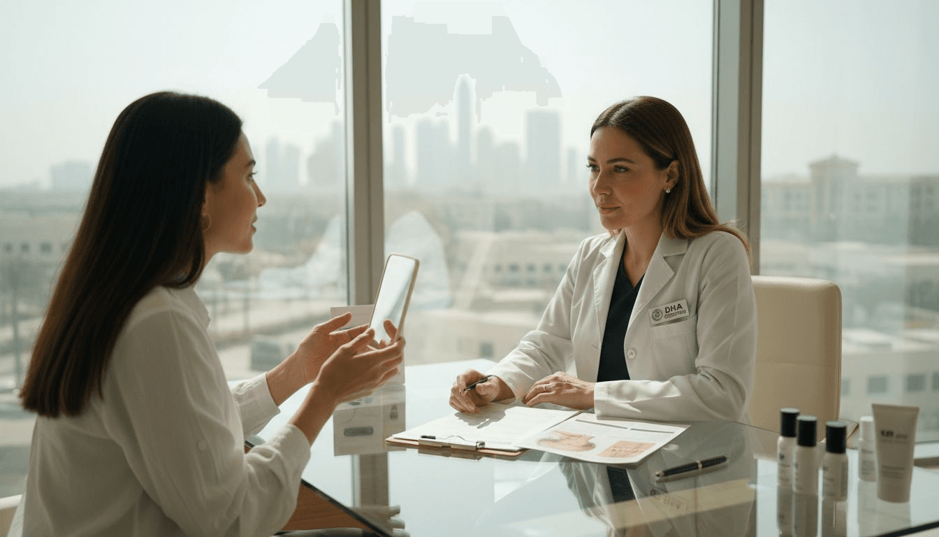 Master the cosmetic dermatology workflow for UAE 2026